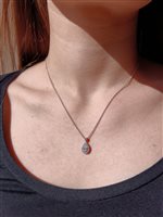 Vicenza - Piazzetta Palladio 2 - Collana Crivelli Donna DIAMANTI in Oro bianco Diamante 0.51 Ct 372-3551 - 372-3551